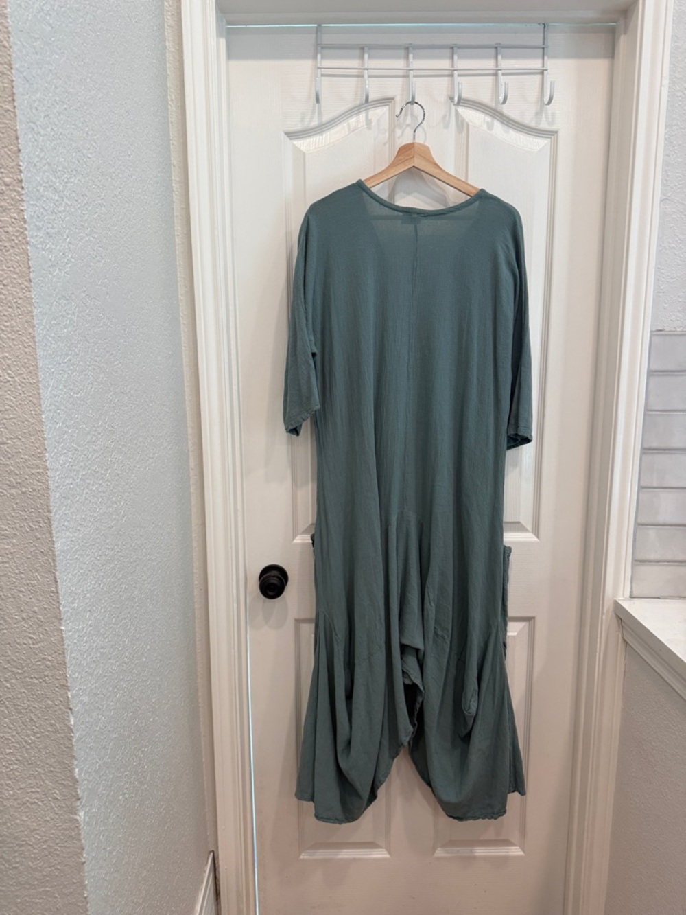 Oh my Gauze Shepard cotton gauze Lagenlook midi dress - Picture 14 of 14